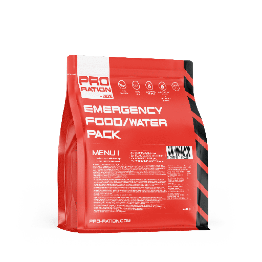 Emergency Food/Water Pack - Menu I
